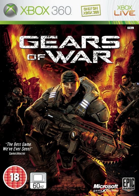Gears of War (Xbox 360, АНГЛ, БУ) Gears of War (Xbox 360, АНГЛ, БУ)