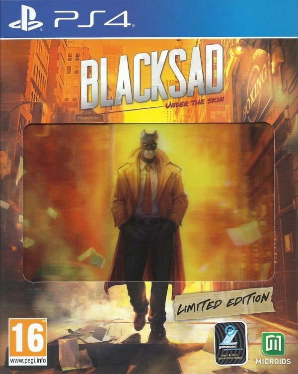 Blacksad: Under the Skin - Limited Edition (PS4, русская версия)