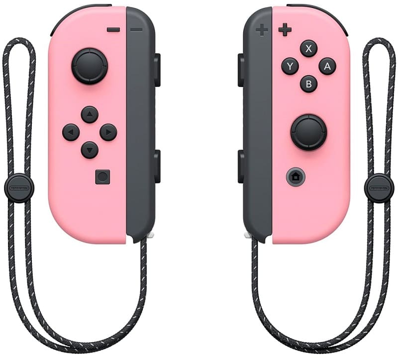 Набор контроллеров Joy-Con для Nintendo Switch (Пастельный Розовый, БУ)