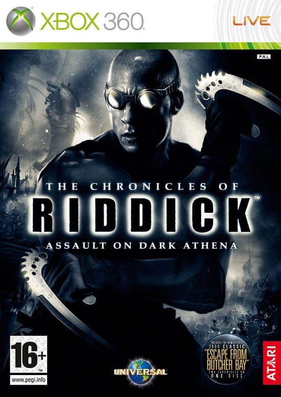 The Chronicles of Riddick: Assault on Dark Athena (Xbox 360, АНГЛ, БУ) The Chronicles of Riddick: Assault on Dark Athena (Xbox 360, АНГЛ, БУ)