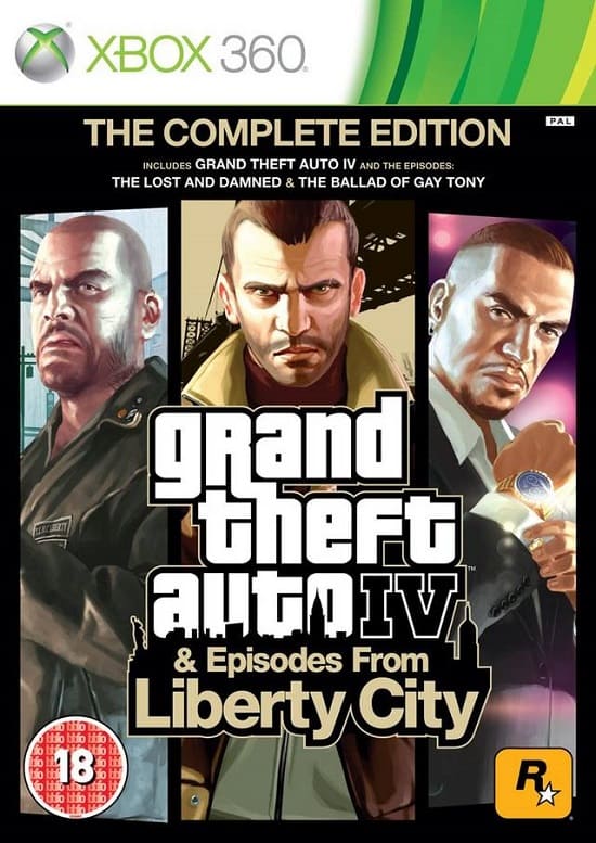 Grand Theft Auto IV (GTA 4) The Complete Edition (Xbox 360, АНГЛ)