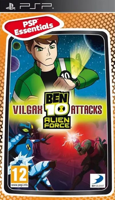 Ben 10: Alien Force Vilgax Attacks [PSP, английская версия]