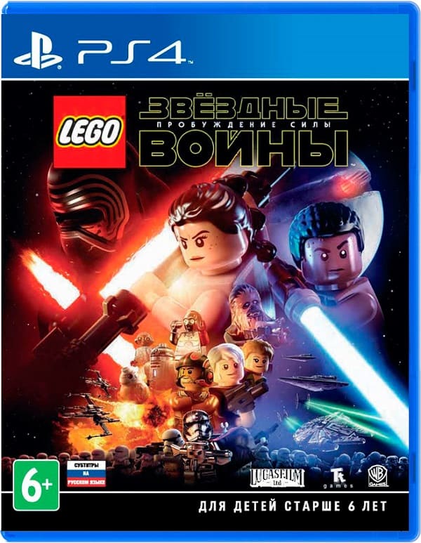 LEGO Star Wars: The Force Awakens (Звездные Войны: Пробуждение Силы) (PS4, русские субтитры) LEGO Star Wars: The Force Awakens (Звездные Войны: Пробуждение Силы) (PS4, русские субтитры)