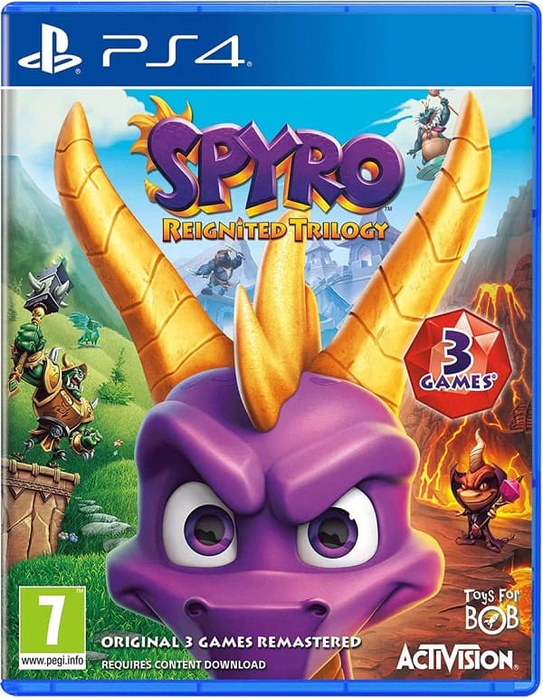 Spyro Reignited Trilogy (PS4, английская версия) Spyro Reignited Trilogy (PS4, английская версия)