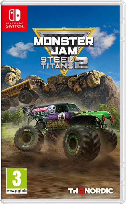 Monster Jam: Steel Titans 2 [Nintendo Switch, русские субтитры]