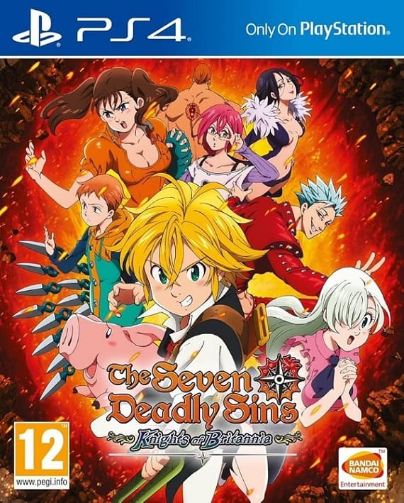 The Seven Deadly Sins: Knights of Britannia (PS4, английская версия)