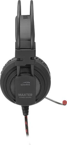 Проводная гарнитура Speedlink Maxter Stereo Headset - Для PS4 (SL-450300-BK) - интернет-магазин GameShock г. Челябинск