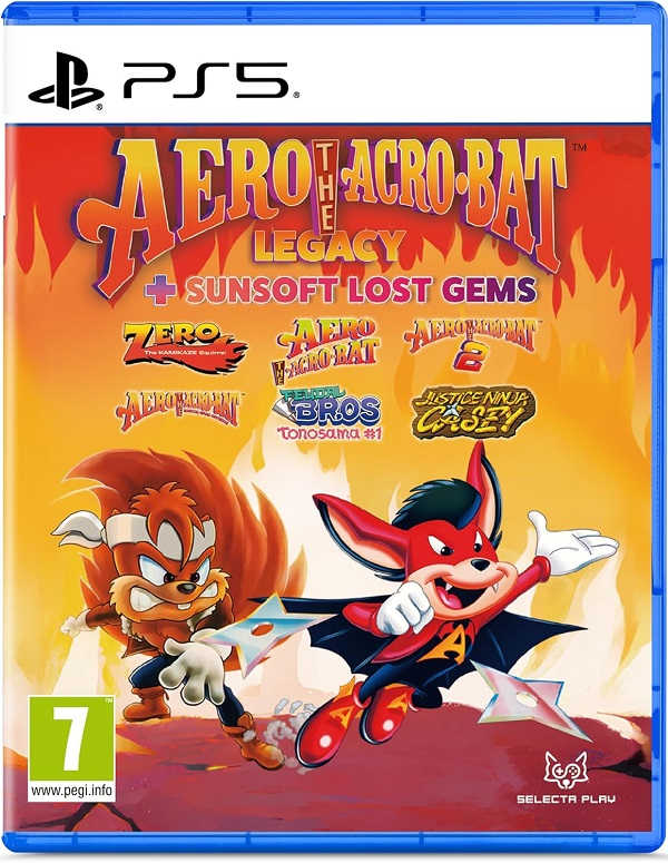 Aero the Acro-Bat Legacy + Sunsoft Lost Gems [PS5, русские субтитры]