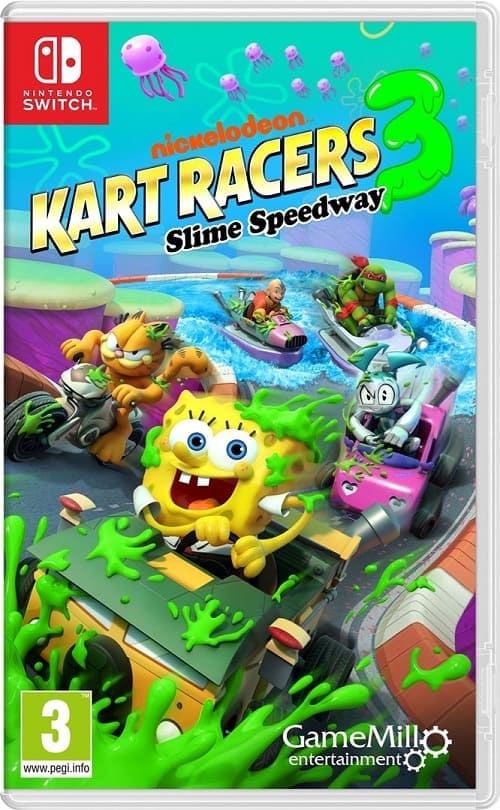 Nickelodeon Kart Racers 3: Slime Speedway [Nintendo Switch, английская версия, БУ]