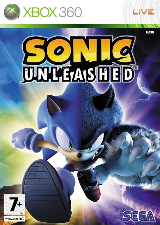 Sonic Unleashed (Xbox 360, АНГЛ, БУ)