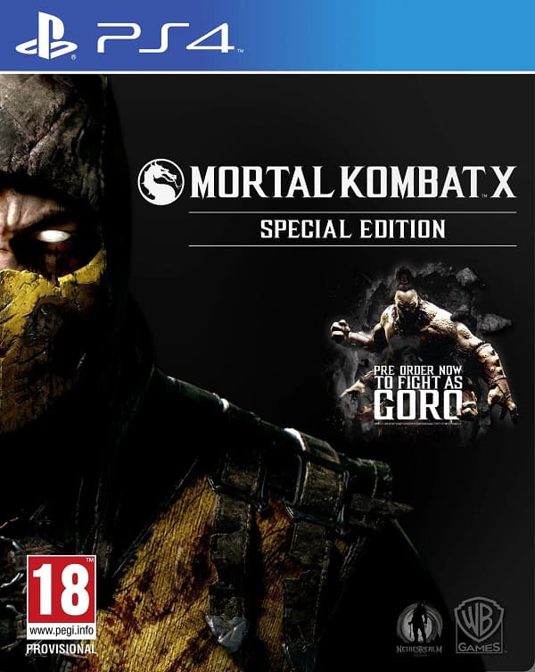 Mortal Kombat X - Специальное издание (PS4, РУС, БУ) Mortal Kombat X - Специальное издание (PS4, РУС, БУ)
