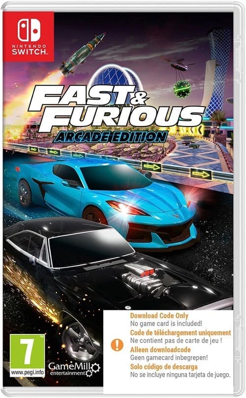 Fast & Furious: Arcade Edition (код загрузки) [Nintendo Switch, английская версия]