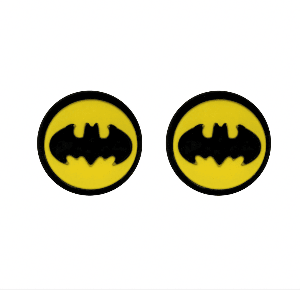 Накладки (насадки) на стики Joy Con для Nintendo Switch/Lite/Oled - batman (2шт) Накладки (насадки) на стики Joy Con для Nintendo Switch/Lite/Oled - batman (2шт)