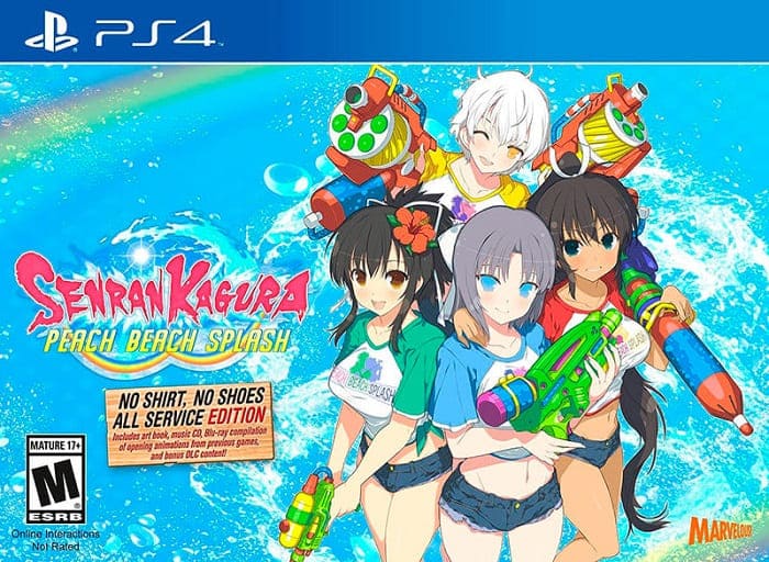Senran Kagura: Peach Beach Splash - No Shirt, No Shoes, All Service Edition (PS4, АНГЛ, БУ) Senran Kagura: Peach Beach Splash - No Shirt, No Shoes, All Service Edition (PS4, АНГЛ, БУ)