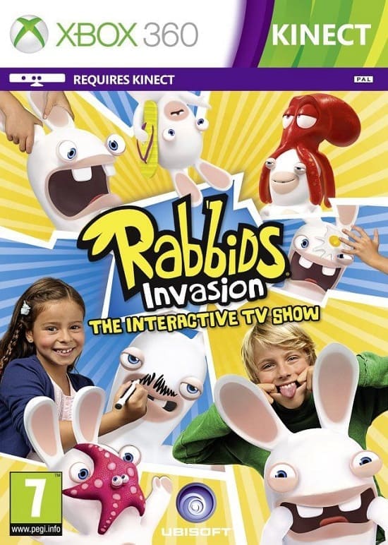 Rabbids Invasion (Xbox 360, АНГЛ, БУ)