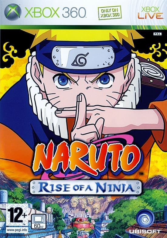Naruto: Rise of Ninja (Xbox 360, АНГЛ, БУ)