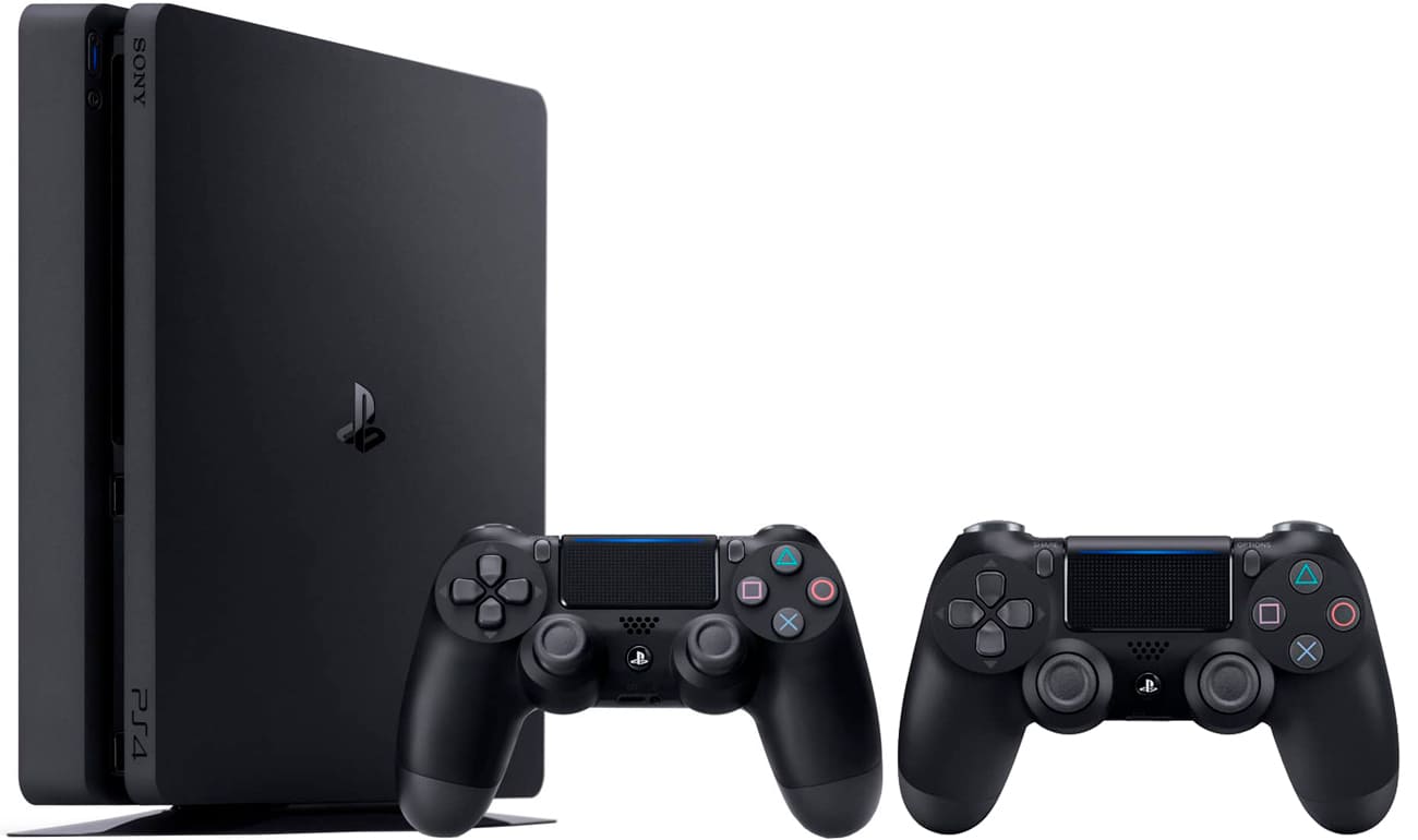 Sony Playstation 4 Slim 1000Гб [БУ] + Джойстик "Black"