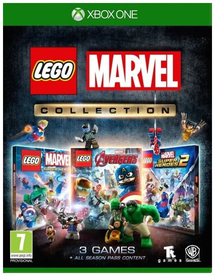 LEGO Marvel Collection (Xbox One, русские субтитры, БУ)