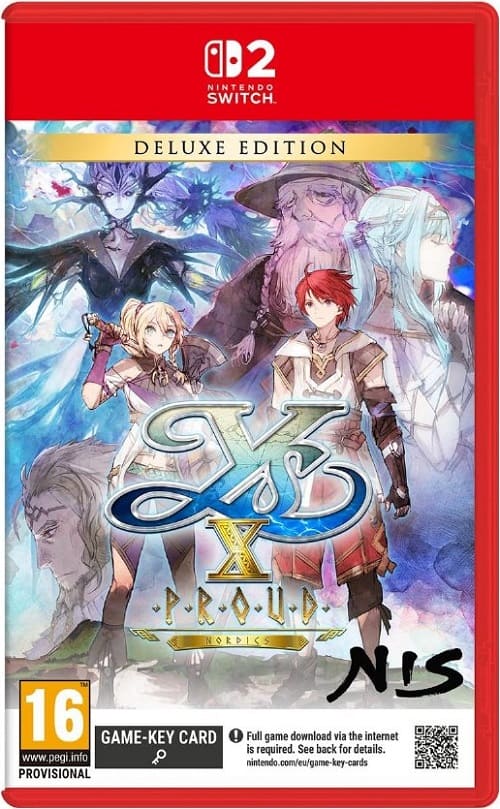Ys X: Proud Nordics - Deluxe Edition [Nintendo Switch 2, английская версия]
