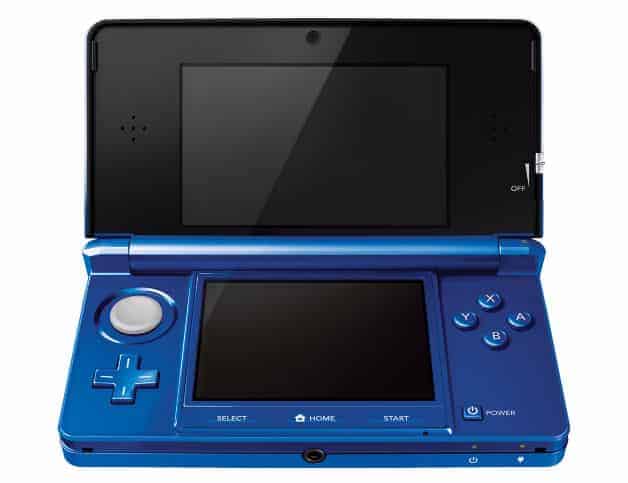 Nintendo 3DS Cobalt Blue + карта памяти 128gb, прошитая (БУ)