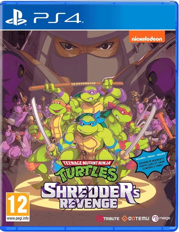 Teenage Mutant Ninja Turtles: Shredder's Revenge (PS4, английская версия)