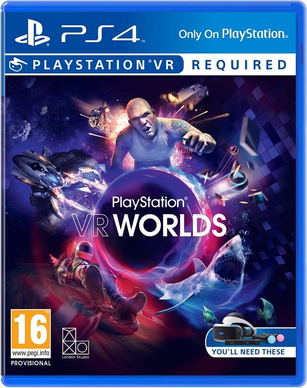 PlayStation VR WORLDS (только для PS VR) (PS4, русская версия)
