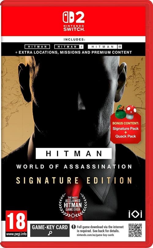 Hitman: World of Assassination (Nintendo Switch 2, русские субтитры, БУ)