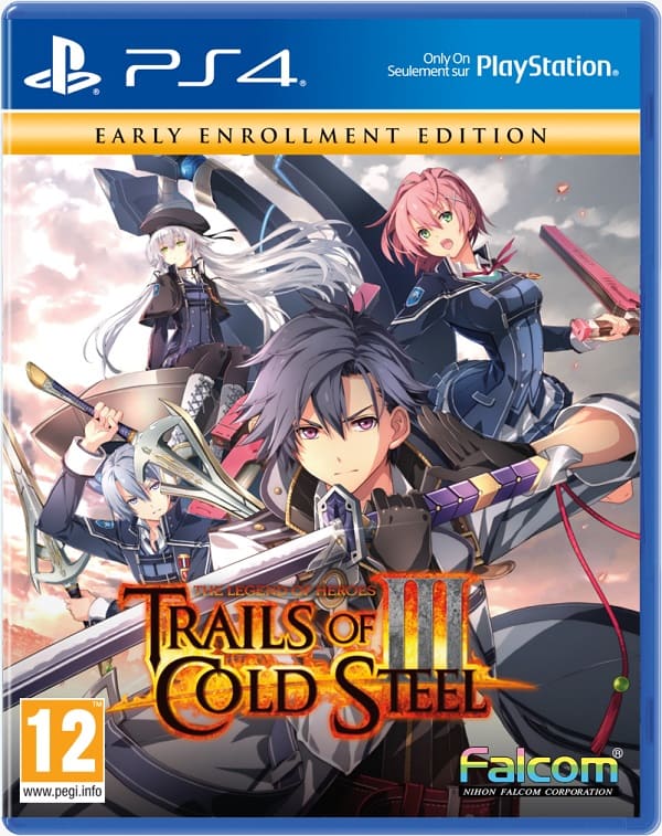 The Legend of Heroes: Trails of Cold Steel III (3) - Early Enrollment Edition (PS4, Английская версия)