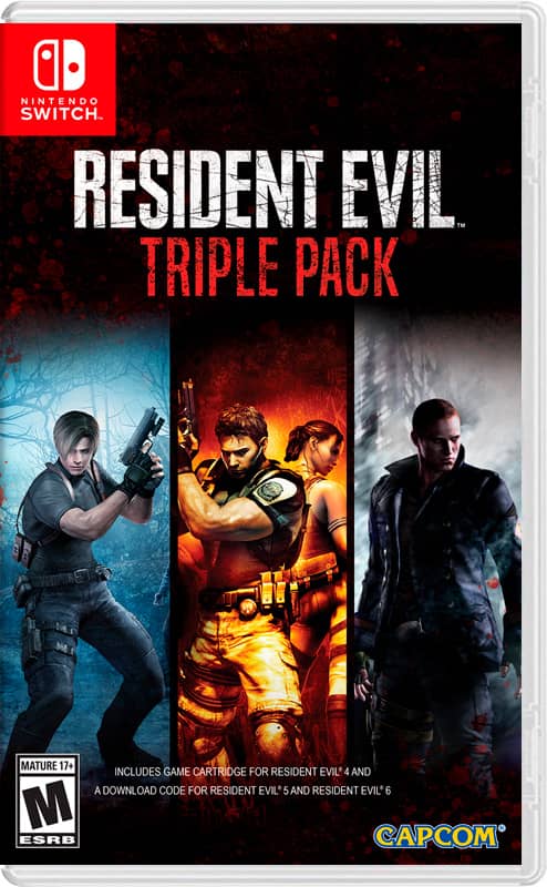 Resident Evil Triple Pack (Nintendo Switch, английская версия)