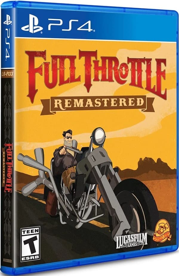 Full Throttle Remastered (Limited Run) [PS4, английская версия]
