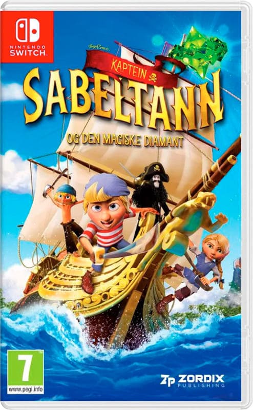 Captain Sabertooth and the Magic Diamond [Nintendo Switch, русские субтитры]