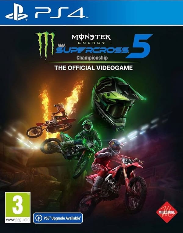 Monster Energy Supercross - The Official Videogame 5 [PS4, АНГЛ, БУ]