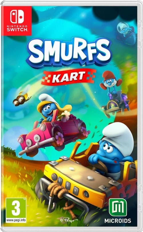 Smurfs Kart (Nintendo Switch, русские субтитры, БУ)