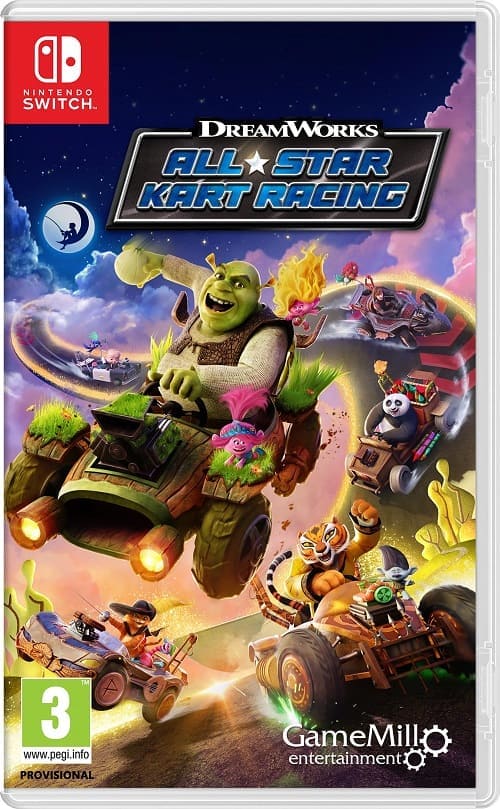 DreamWorks All Star Kart Racing (Nintendo Switch, английская версия)