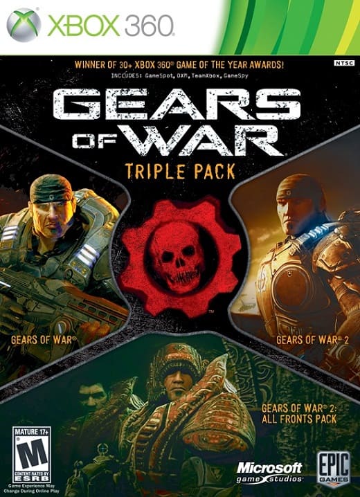 Gears of War Collection (Xbox 360, РУС, БУ)