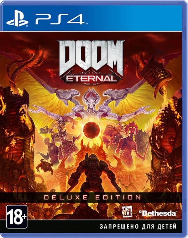 DOOM Eternal - Deluxe Edition (PS4, русская версия) DOOM Eternal - Deluxe Edition (PS4, русская версия)