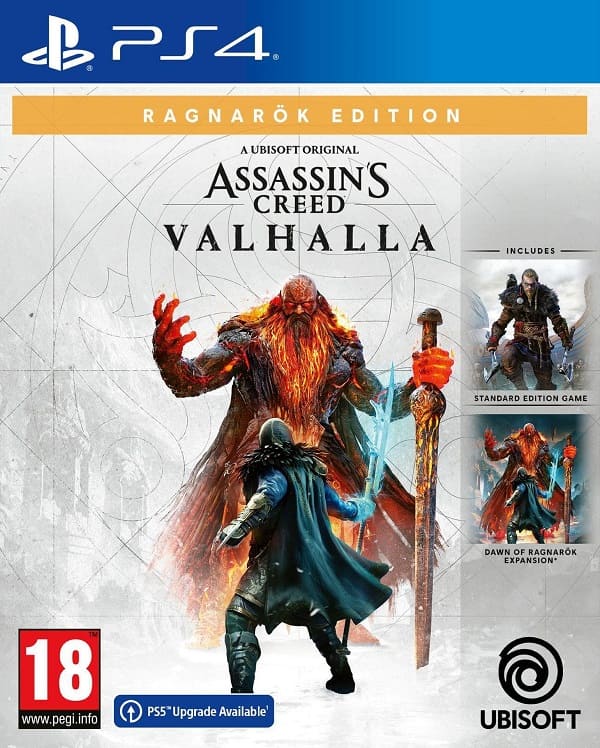 Assassin's Creed: Вальгалла (Valhalla) - Ragnarok Edition (PS4, английская версия) Assassin's Creed: Вальгалла (Valhalla) - Ragnarok Edition (PS4, английская версия)