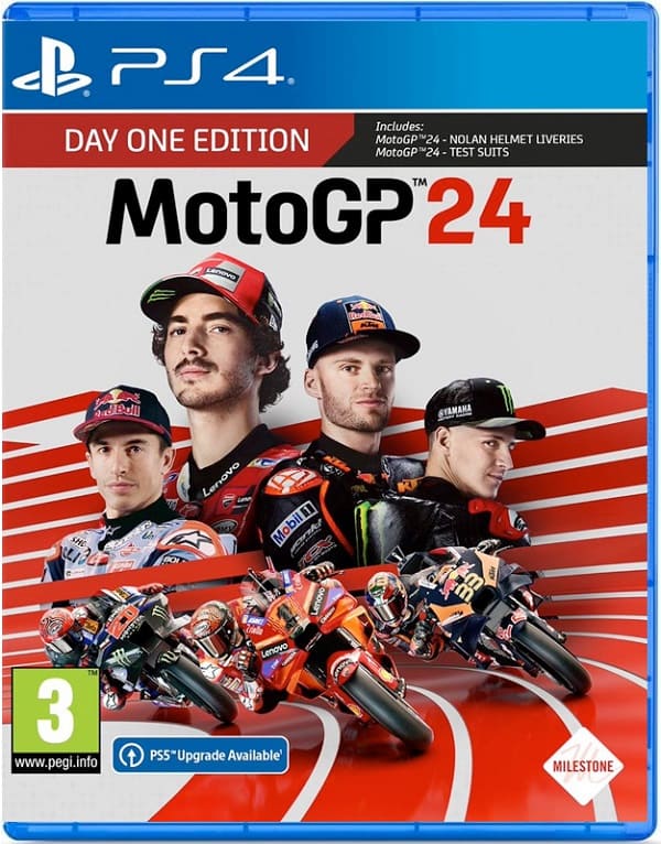 MotoGP 24 - Day One Edition (PS4, английская версия)