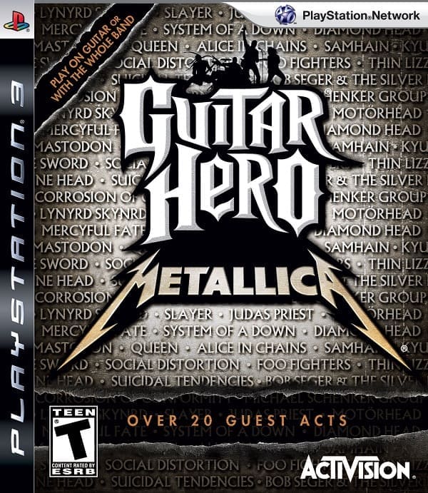 Guitar Hero Metallica (PS3, АНГЛ, БУ)