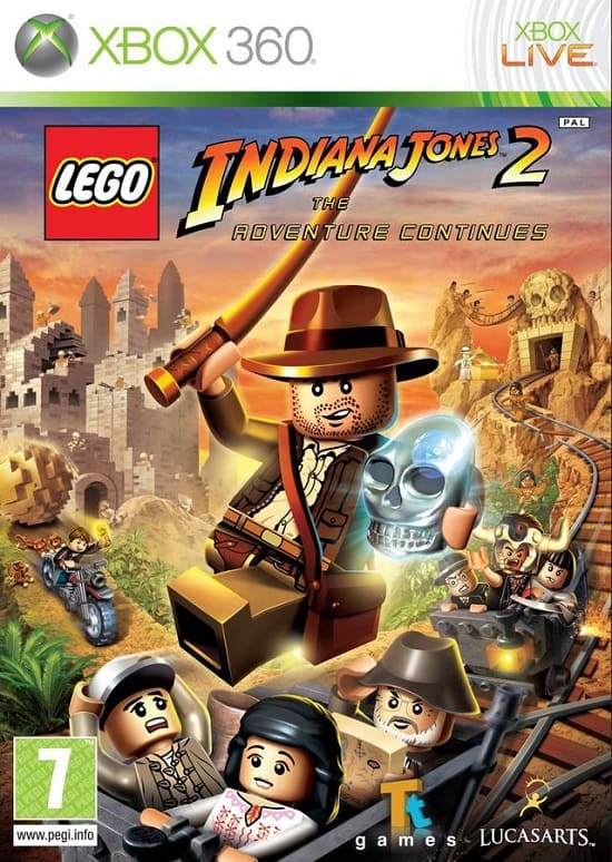 Lego Indiana Jones 2 (Xbox 360, АНГЛ, БУ) Lego Indiana Jones 2 (Xbox 360, АНГЛ, БУ)