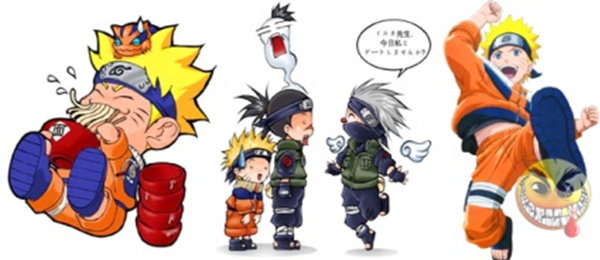 Кружка керамическая Naruto 1-10
