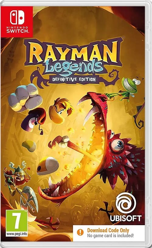 Rayman Legends: Definitive Edition (код загрузки) (Nintendo Switch, русская версия)
