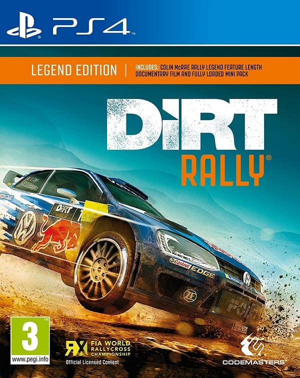 DiRT Rally - Legend Edition (PS4, английская версия)