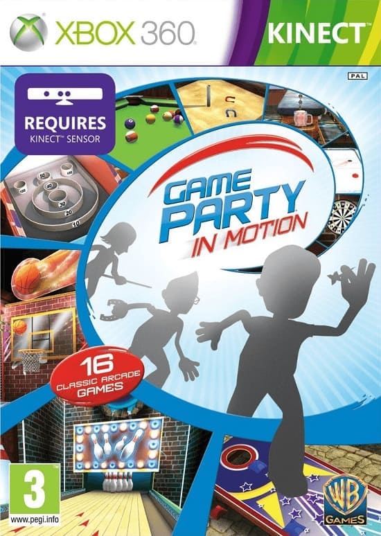 Game Party in Motion KINECT (Xbox 360, АНГЛ, БУ)