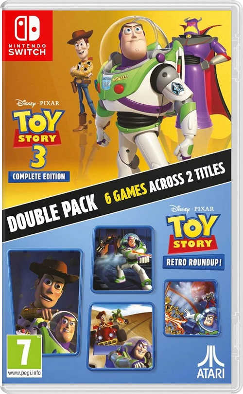 Toy Story: Retro Roundup! / Toy Story 3: Complete Edition [Nintendo Switch, русские субтитры]
