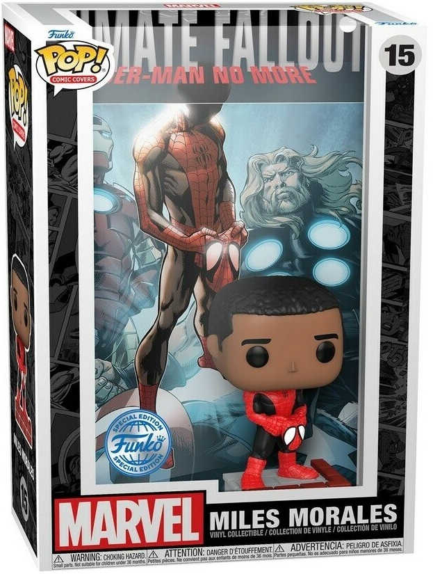 Фигурка Funko POP! Marvel Comic Covers: Miles Morales 15 Фигурка Funko POP! Marvel Comic Covers: Miles Morales 15