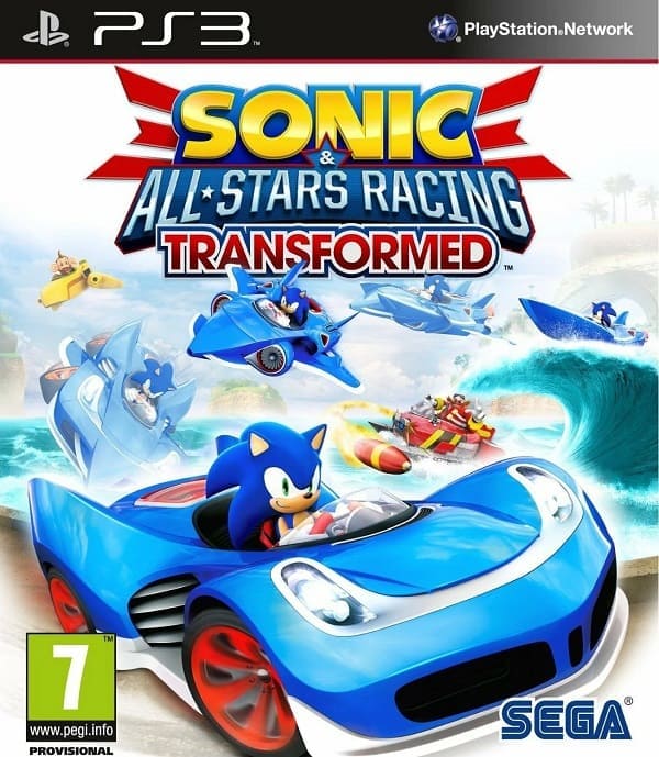 Sonic & Sega All-Stars Racing Transformed (PS3, АНГЛ, БУ)