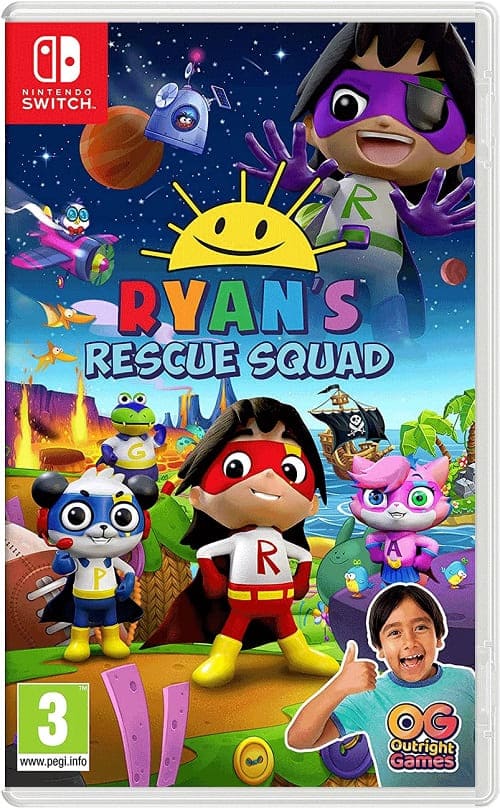 Ryan's Rescue Squad [Nintendo Switch, английская версия, БУ]