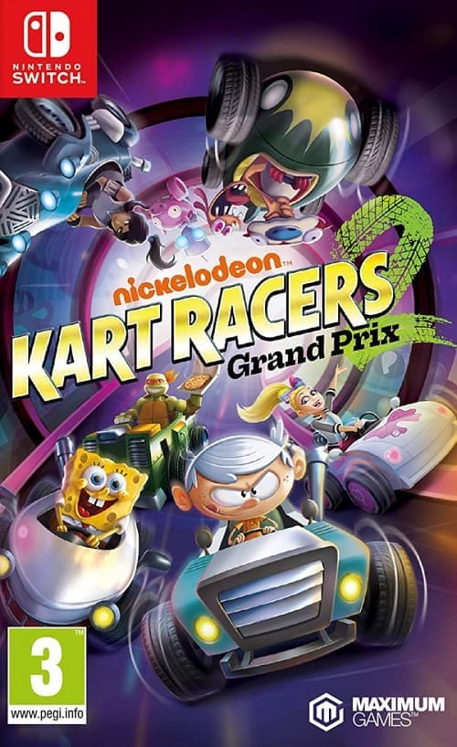 Nickelodeon Kart Racers 2: Grand Prix [Nintendo Switch, английская версия, БУ]