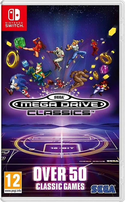 Sega Mega Drive Classics [Nintendo Switch, английская версия, БУ]